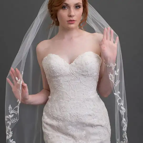 Bel Aire bridal veils and jewelry at POSH Bridal Lancaster