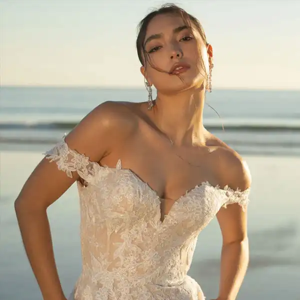 Jimme Huang wedding dresses available at POSH Lancaster