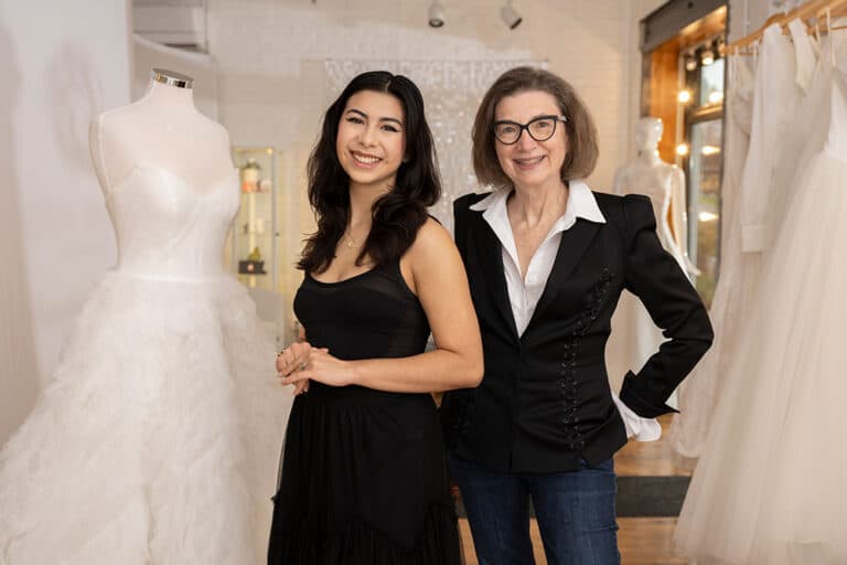 Lillian Chow, the new proprietor of POSH Bridal Lancaster